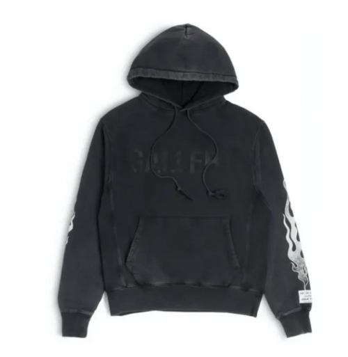Customer Feedback:Gallery Dept. Flames Hoodie Black CK20241225