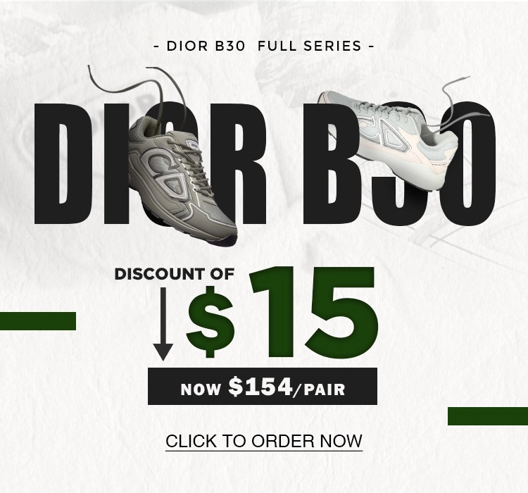 Stockxkicksvip DIOR B30 series discount