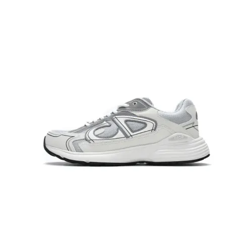 Replica Sneakers QC Photos: Dior B30 Sneakers Gray White 3SN279ZLZ_H860