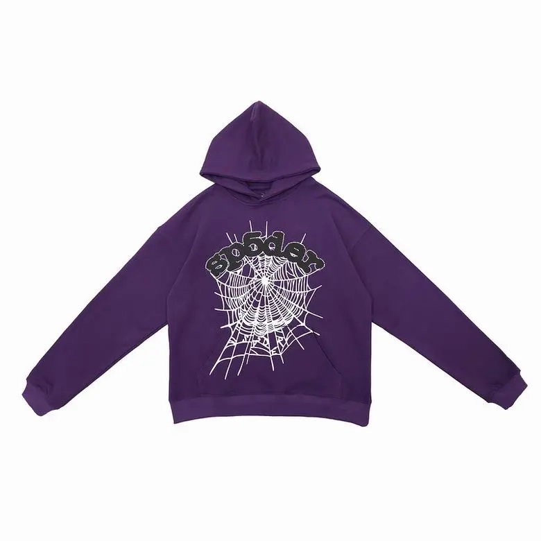 Customer Feedback：Sp5der Web Hoodie Purple