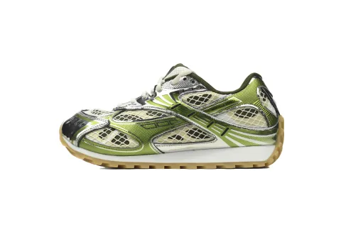 Replica Sneakers QC Photos:Bottega Veneta Orbit Olive Green