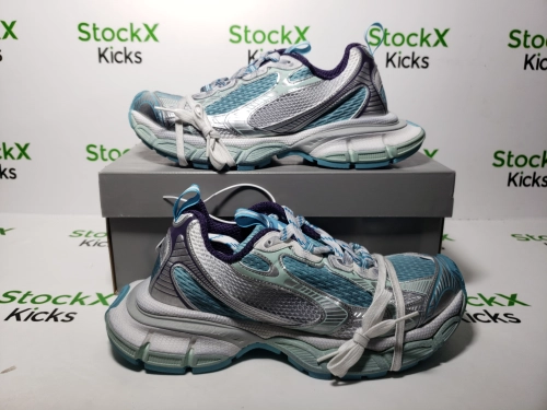 Replica Sneakers QC Photos:Balenciaga 3XL Sneaker White Silver Blue 734731 W3XL5 4095 