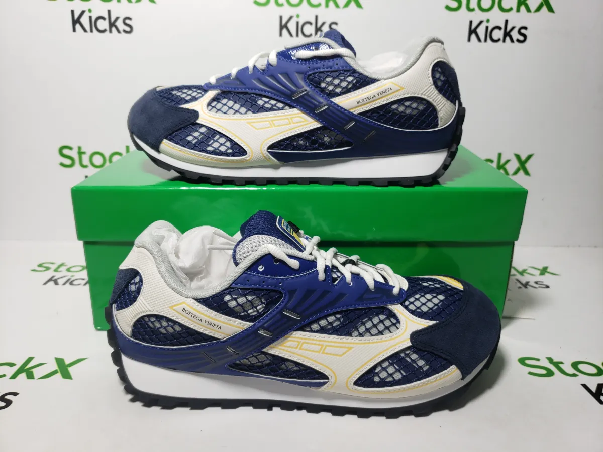 Replica Sneakers QC Photos:Bottega Veneta Orbit Dark Blue
