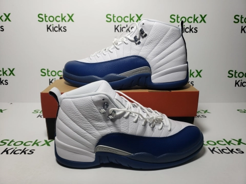 Replica Sneakers QC Photos：PK God Batch Air Jordan 12 Retro 'French Blue' 2025 CT8013-114