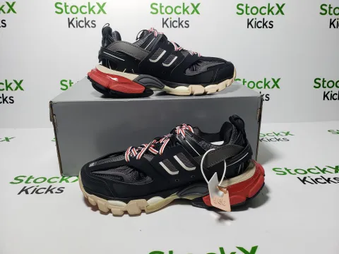 Replica Sneakers QC Photos：Balenciaga Tess S. Black 542436 W1GB1 1000