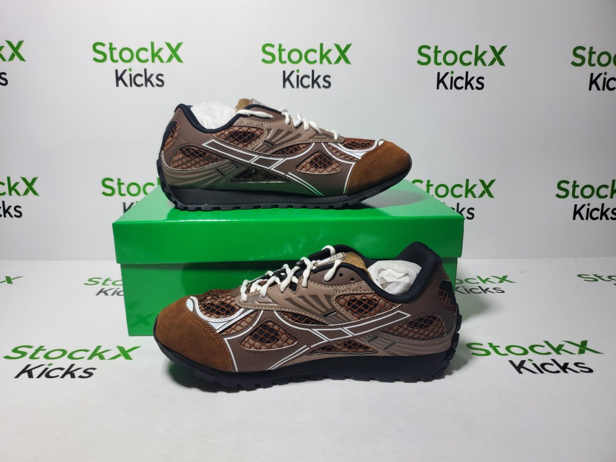 Replica Sneakers QC Photos：Bottega Veneta Orbit Brown
