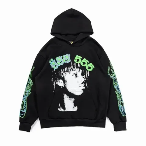 Customer Feedback：Sp5der X Juice Wrld 999 Hoodie Black