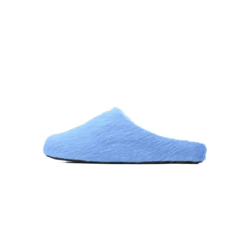 Customer Feedback：Marni Blue LONG-HAIR CALFSKIN FUSSBETT SABOT Slide SBMR000600P412200B56