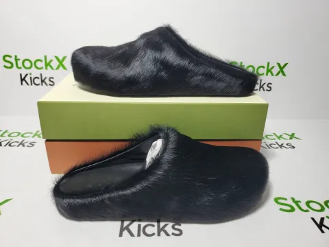 Replica Sneakers QC Photos:MARNI Fussbett Black