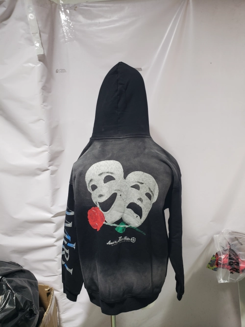 Replica Clothing QC Photos：AMIRI Theatre Masks Hoodie #5883