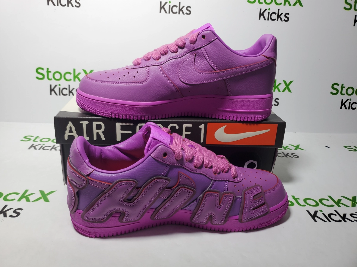 Replica Sneakers QC Photos：PK God Batch Nike Air Force 1 Low Cactus Plant Flea Market Premium 'Fuchsia Dream' FQ7069-500