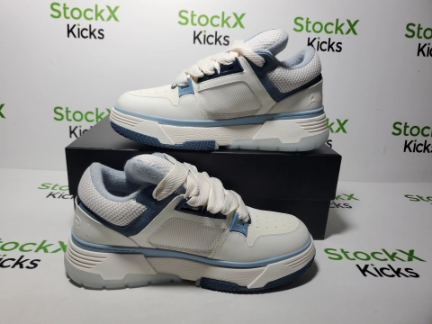 Replica Sneakers QC Photos：AMIRI MA-1 Alabaster Blue AWFOSR1025-162