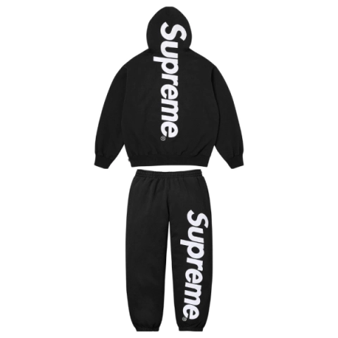 Customer Feedback：Supreme Satin Appliqué Tracksuit Black