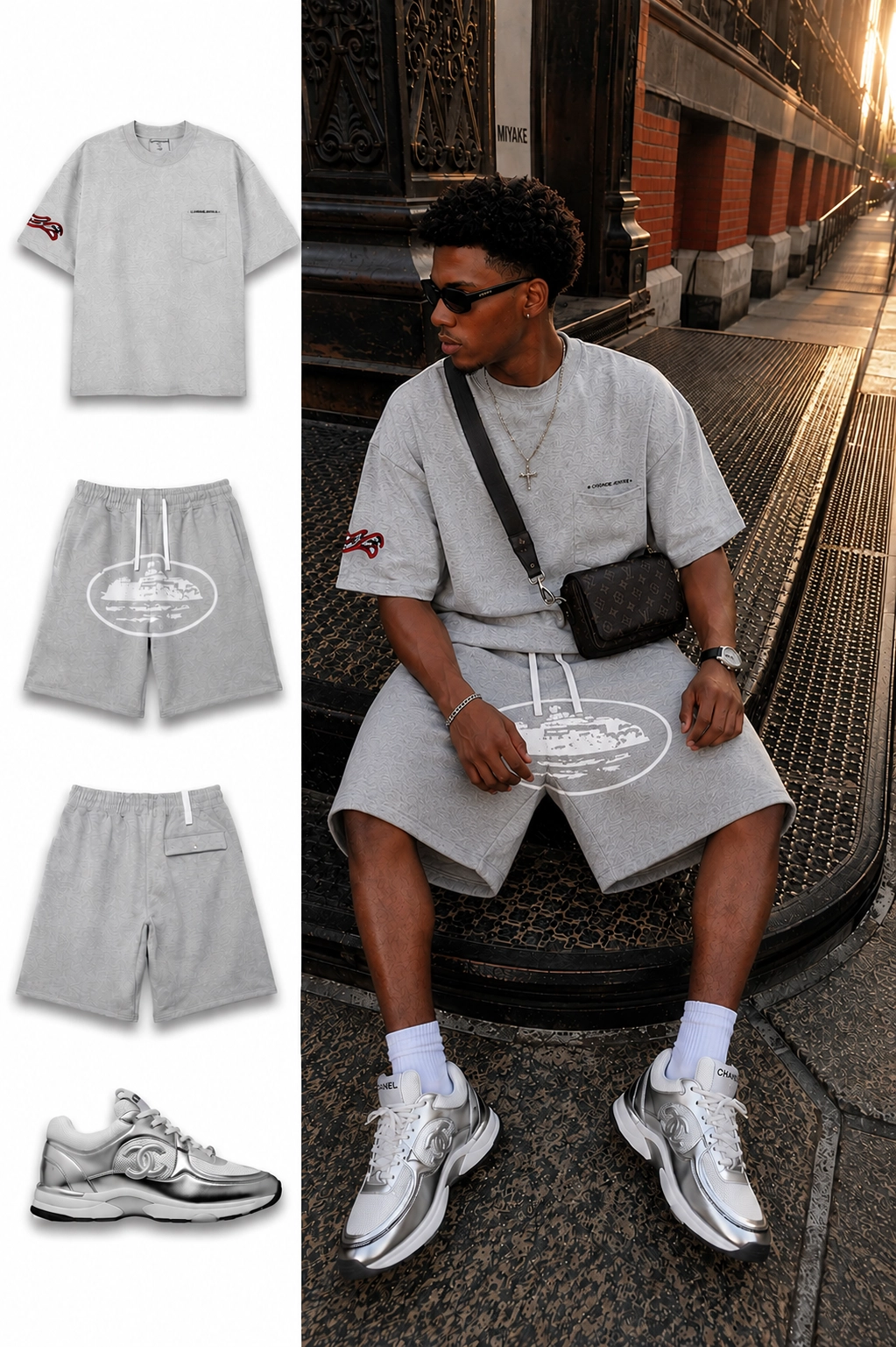 Best Back to School Outfit 2026: Chrome Hearts Matty Boy, Corteiz Alcatraz Shorts & CL Sneakers | Stockxkicks