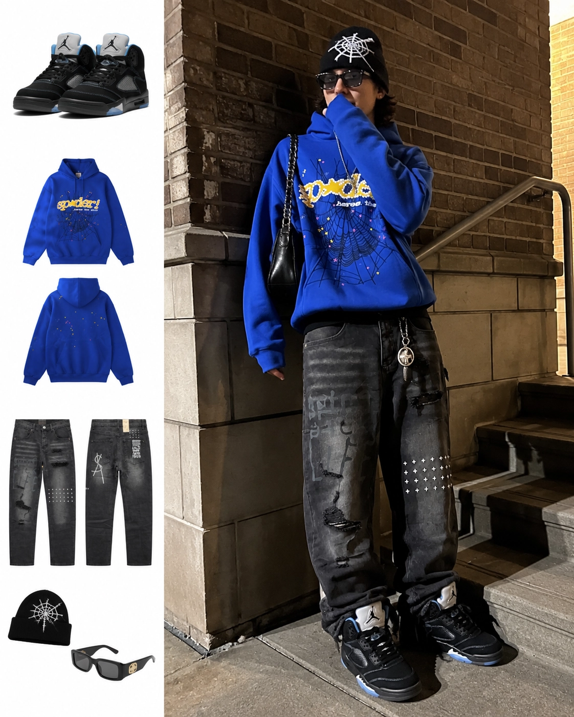 2026 Back to School Data-Driven Fit: Sp5der, Ksubi & Air Jordan 5 Black University Blue | Stockxkicks
