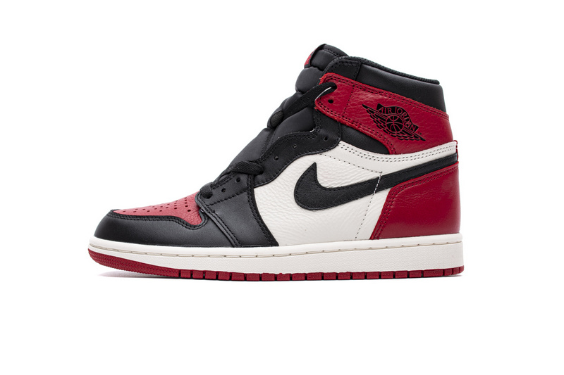 PK God Air Jordan 1 Retro High Bred Toe 555088-610