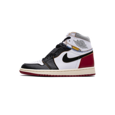 PK God Air Jordan 1 Retro High Union Los Angeles Black Toe BV1300-106