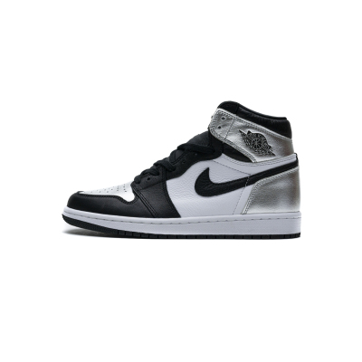 PK God Air Jordan 1 Retro High Silver Toe (W) CD0461-001