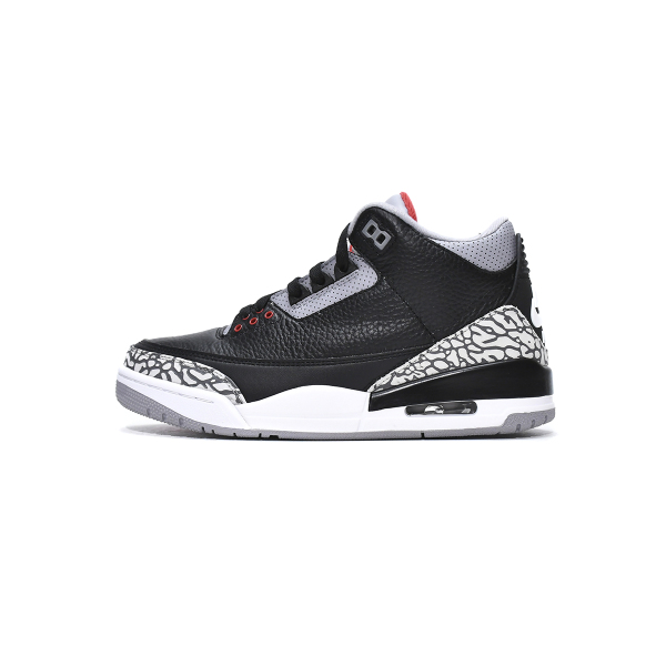 PK God Air Jordan 3 Retro Black Cement (2018) 854262-001