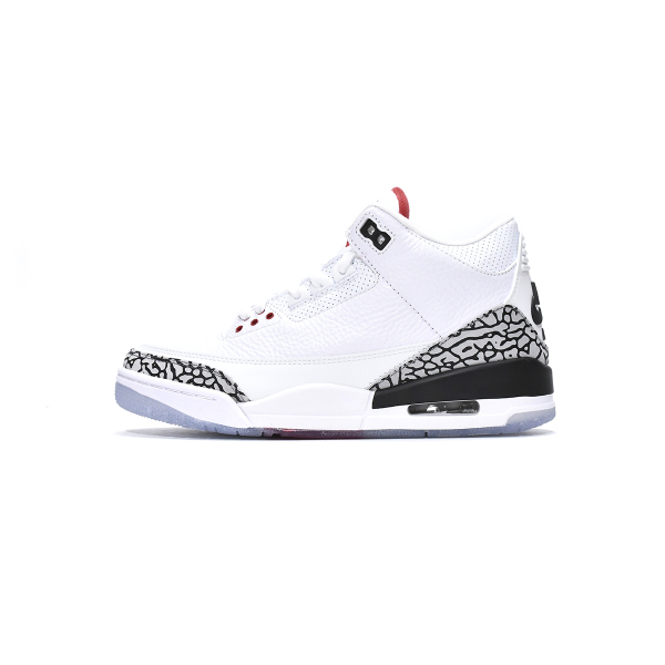 PK God Air Jordan 3 Retro Free Throw Line White Cement 923096-101