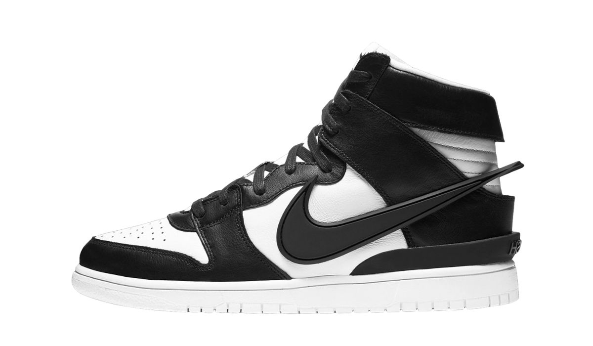 LJR Nike Dunk High Ambush Black White CU7544-001