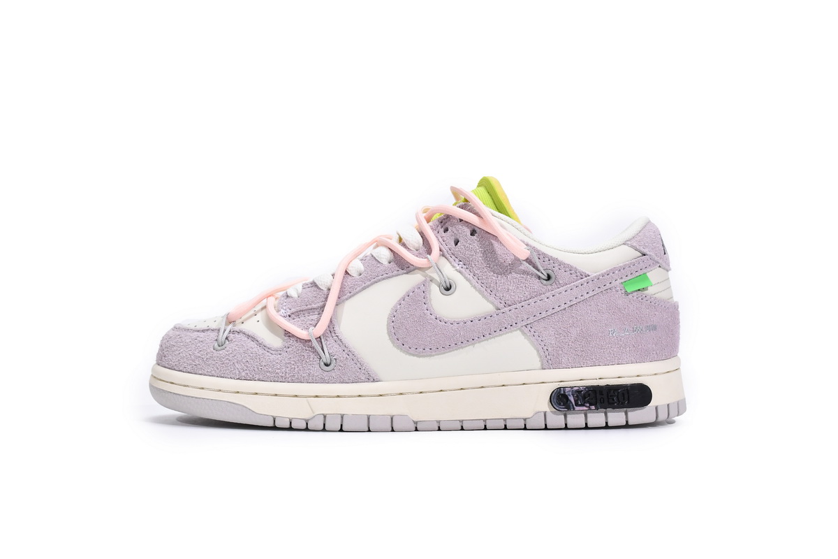 PK God Nike Dunk Low Off-White Lot 12 DJ0950-100