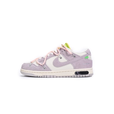 PK God Nike Dunk Low Off-White Lot 12 DJ0950-100 01