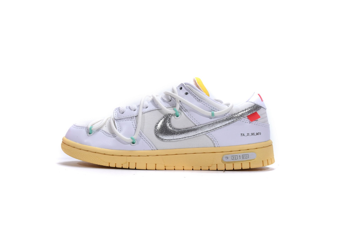 PK God Nike Dunk Low Off-White Lot 1 DM1602-127