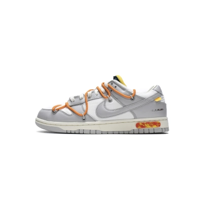 PK God Nike Dunk Low Off-White Lot 44 DM1602-104 01