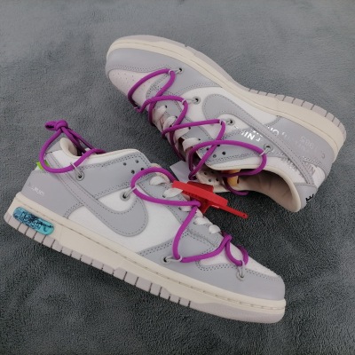 PK God Nike Dunk Low Off-White Lot 45 DJ1602-101