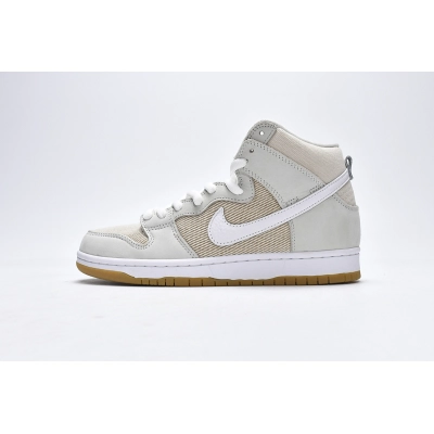 PK God Nike SB Dunk High Pro ISO Orange Label Unbleached Natural  DA9626-100 01