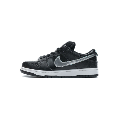 PK God Nike SB Dunk Low Diamond Supply Co Black Diamond BV1310-001