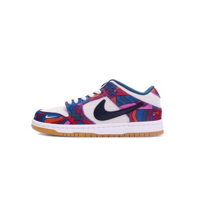 PK God Nike SB Dunk Low Pro Parra Abstract Art (2021)  DH7695-600