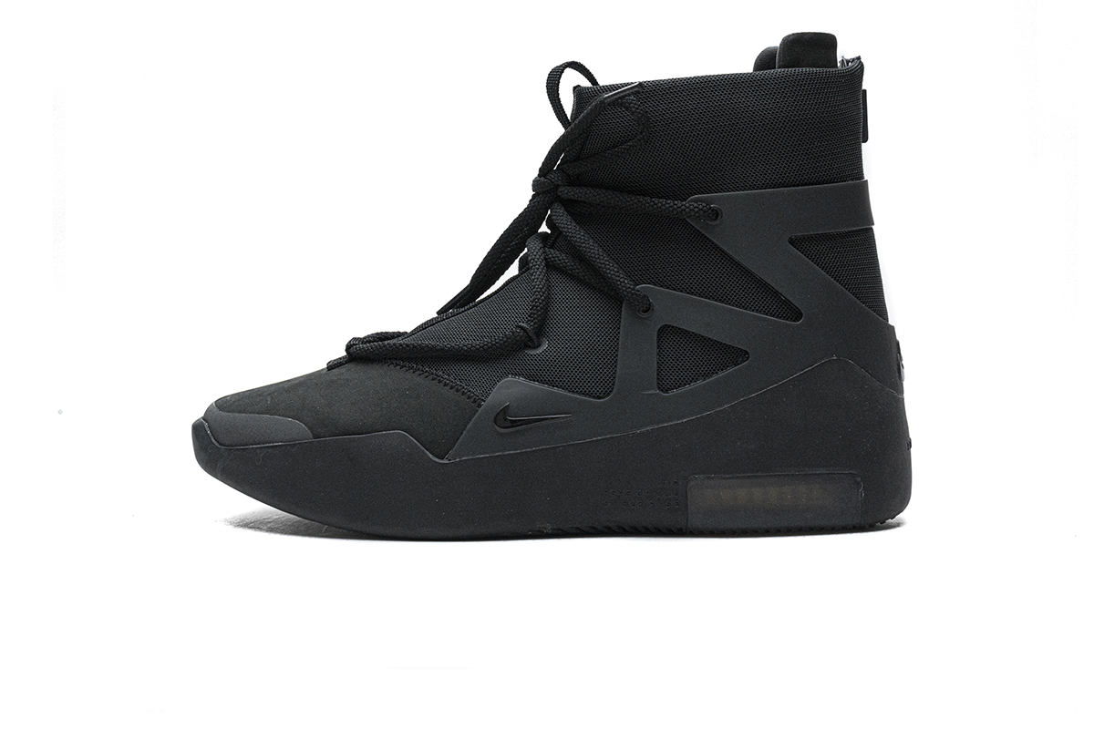 H12 Sneaker Nike Air Fear of God 1 Triple Black AR4237-005