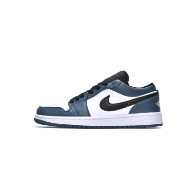 LJR Air Jordan 1 Low Dark Teal 553558-411 01