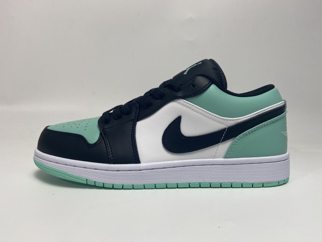 LJR Air Jordan 1 Low Emerald Toe 553558-117