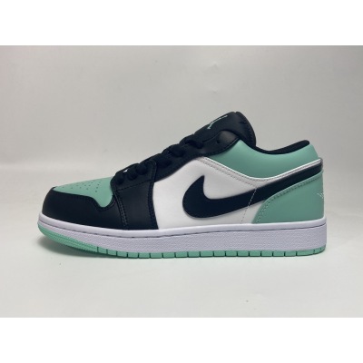 LJR Air Jordan 1 Low Emerald Toe 553558-117