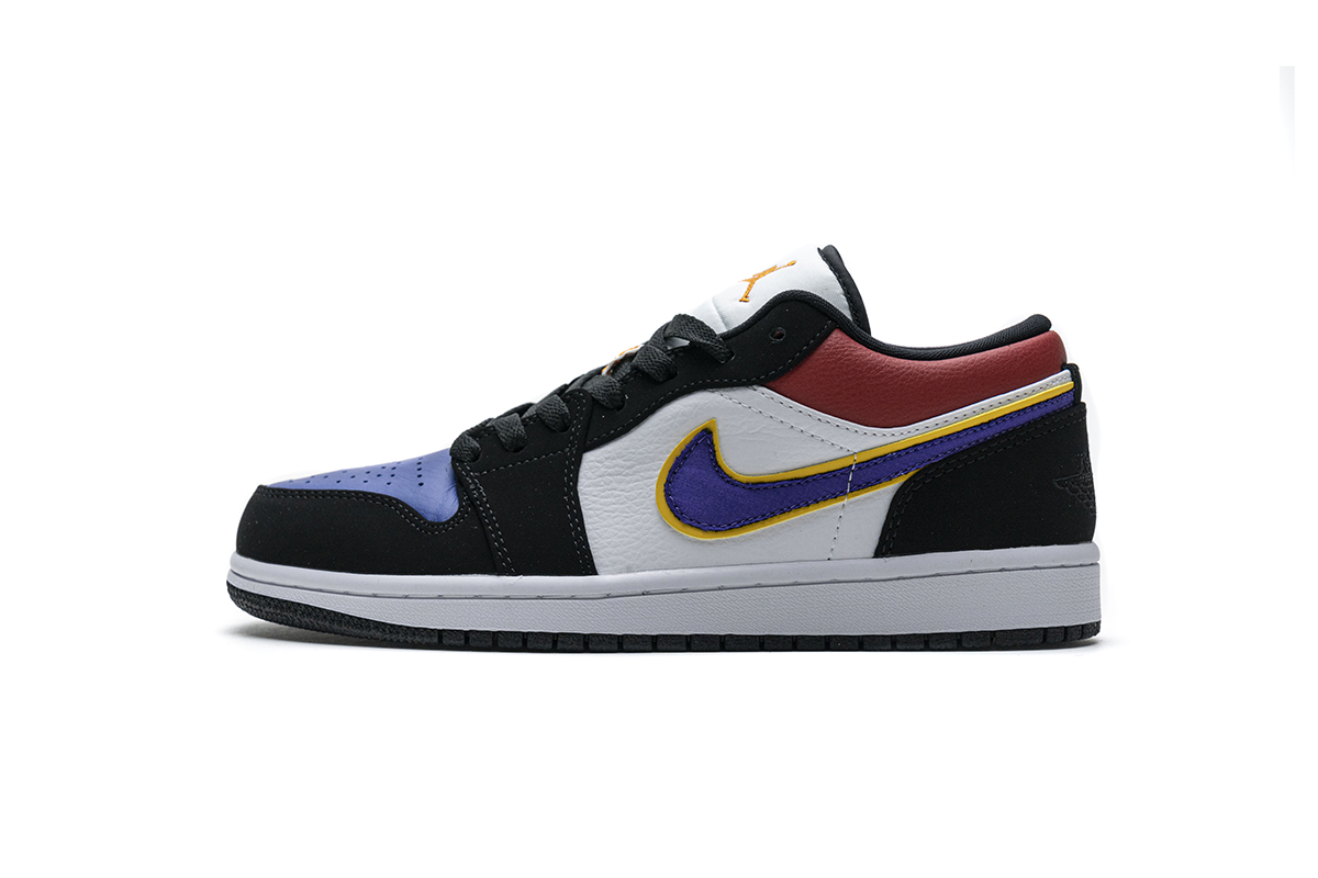 LJR Air Jordan 1 Low Lakers Top 3 CJ9216-051