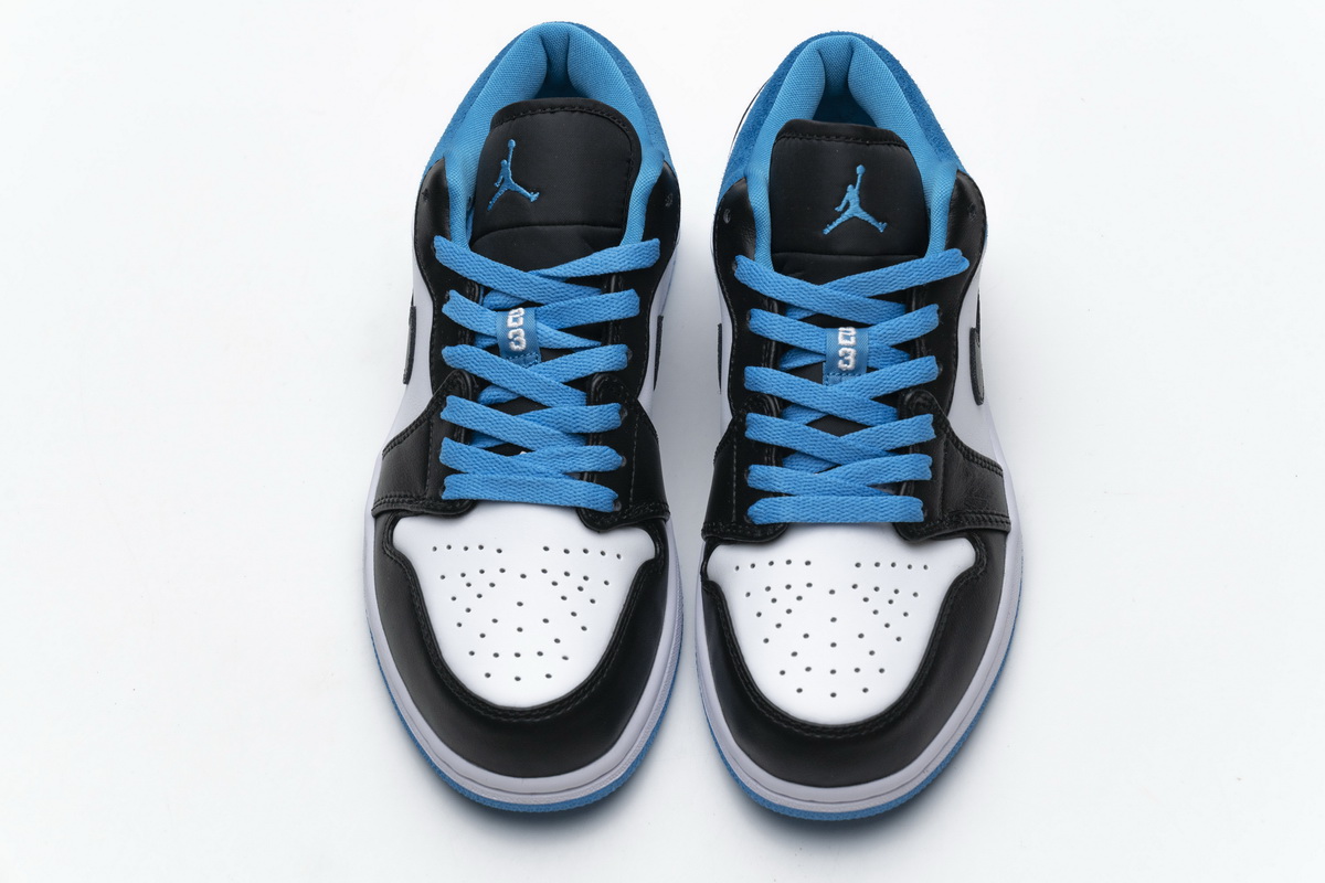 Best Replica LJR Air Jordan 1 Low Laser Blue (GS) CT1564-004 Fake Shoes ...