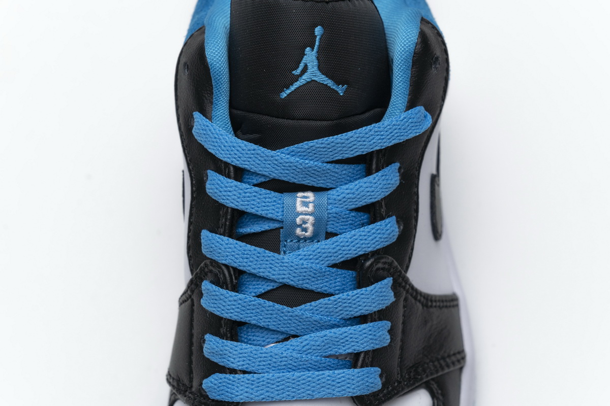 Best Replica LJR Air Jordan 1 Low Laser Blue (GS) CT1564-004 Fake Shoes ...