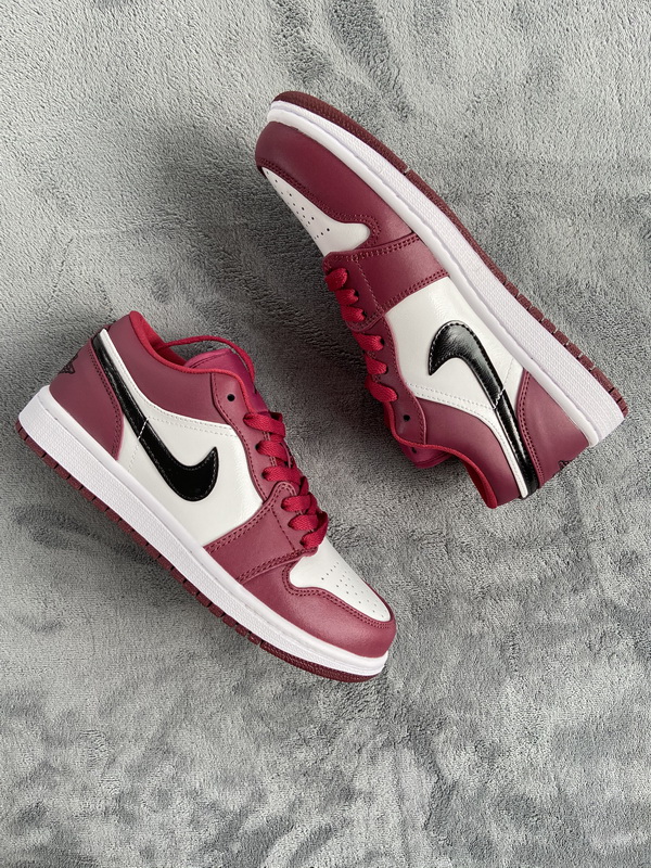 LJR Air Jordan 1 Low Noble Red 553558-604