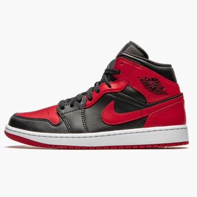 LJR Air Jordan 1 Mid Banned (2020) 554724-074 01