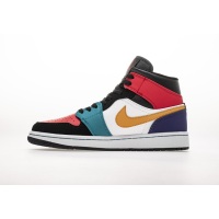 LJR Air Jordan 1 Mid Bred Multi-Color (GS) 554725-125