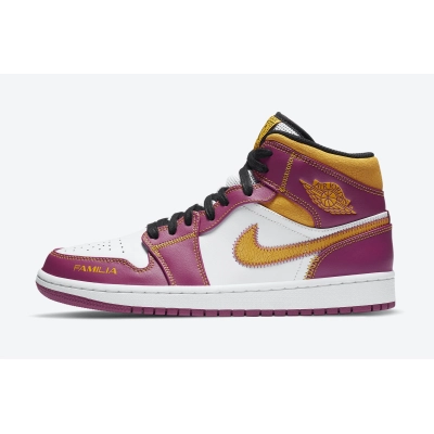 LJR Air Jordan 1 Mid Dia de los Muertos  DC0350-100 01