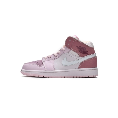LJR Air Jordan 1 Mid Digital Pink (W)  CW5379-600 01