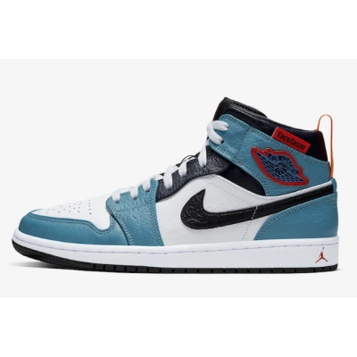 LJR Air Jordan 1 Mid Fearless Facetasm CU2802-100 01