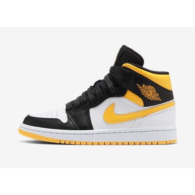 LJR Air Jordan 1 Mid Laser Orange Black (W) CV5276-107