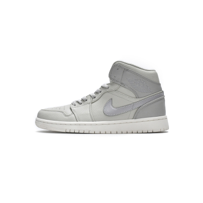 LJR Air Jordan 1 Mid Light Bone 852542-003