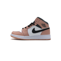 LJR Air Jordan 1 Mid Pink Quartz (GS) 555112-603