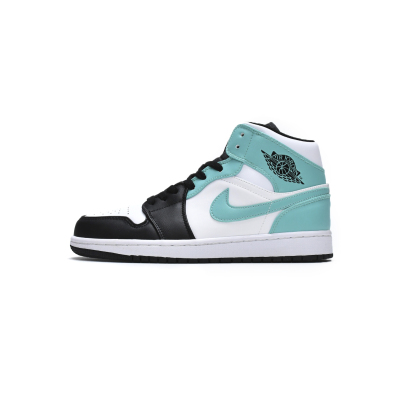 LJR Air Jordan 1 Mid Tropical Twist Igloo  554724-132